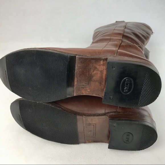 Frye Paige Leather Tall Riding Boots #77534 - Picture 4 of 10